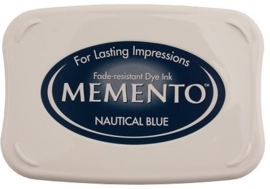 Memento inktkussen Nautical blue
