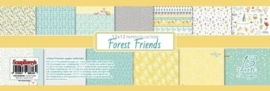 ScrapBerry's Paper Collection Set Forest Friends (12*12-190GSM), 13 Sheets (SCB220608600)