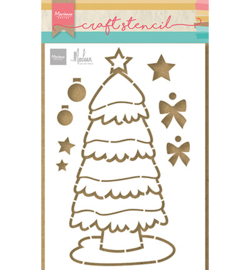 Marianne Design  - PS8133 - Christmas tree by Marleen