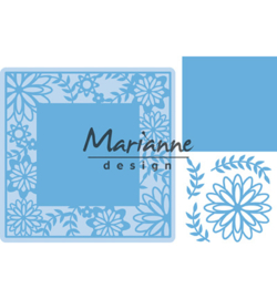 Marianne D Creatables  LR0577 - Flower Frame square