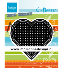 Marianne D Craftable CR1482 - Cross Stitch Heart