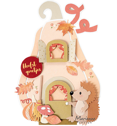 Marianne Design - PS8189 - Pumpkin cottage by Marleen