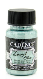 Cadence Dora Glas & Porselein verf Metallic Jade 01 013 3163 0050 50 ml