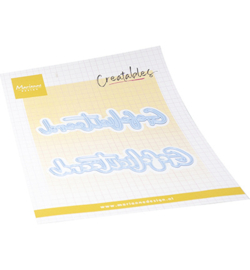 Marianne Design - Creatables - LR0905 - Gefeliciteerd