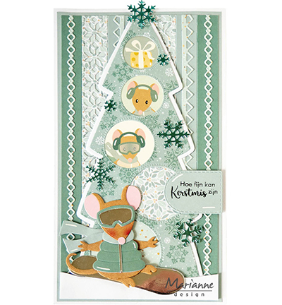 Marianne Design - Creatables - LR0920 - Nordic Winter strips