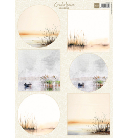 Marianne Design - VK9659 - Knipvel A4 – Condoleance Horizons