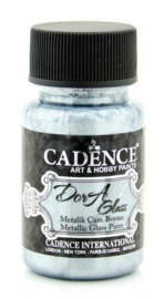Cadence Dora Glas & Porselein verf Metallic Aqua 01 013 3145 0050 50 ml