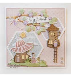 Marianne D Creatables LR0579 - Fairy flower house