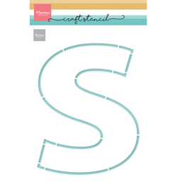 Marianne Design  - PS8147 - S-Letter