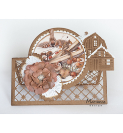 Marianne D Creatables LR0555 - Scandinavian houses (set of 3)