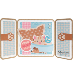 Marianne Design - Craftable - CR1732 - Cat Frame