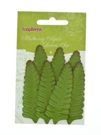 ScrapBerry's Set Of Leaves 7 pcs Fern (SCB300603)