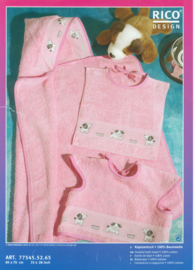 Borduurpakket Babycape met puppy's