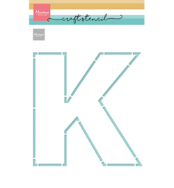 Marianne Design  - PS8149 - K-Letter