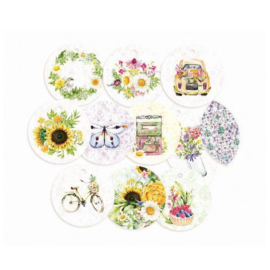 Piatek13 - Decorative tags The Four Seasons - Summer 01 P13-SUM-21