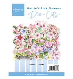 Marianne Design - VK9626 - Mattie's pink flowers