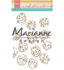 Marianne D Mask Stencil PS8010 - Tiny's pine cone