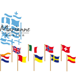 Marianne D Creatables LR0603 - Flags