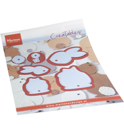 Marianne Design - Creatables - LR0850 - Bunnies