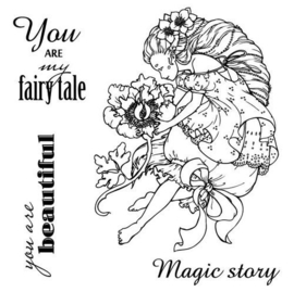 ScrapBerry's Set Of Clear Stamps 10,5x10,5 cm Fairy Tale You Are My Fairy Tale (SCB4904011b)