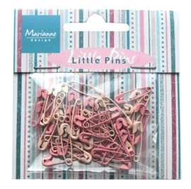 Marianne D Decoration Mini pins - light pink & pink JU0942