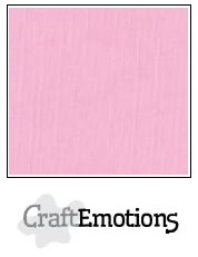 CraftEmotions linnenkarton - roze LHC-38 A4 250gr