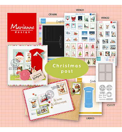 Marianne Design - Craftable - CR1698 - Postcard