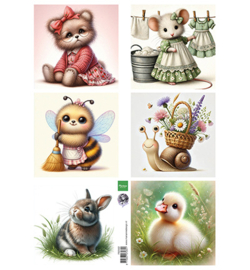 Marianne Design - Knipvel - FB2502 - Cute Animals - by Fairybells
