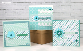 Dovecraft Back To Basics Goody Bag - Teal (DCGDB005)