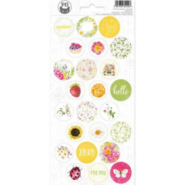 Piatek13 - Sticker sheet The Four Seasons - Summer 03 P13-SUM-13 10,5 x 23cm