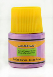Cadence Opague Glas & Porselein verf Lila 01 049 0030 0045 45 ml