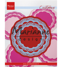 Marianne D Creatables LR0592 - Doily duo