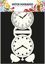 Dutch Doobadoo Dutch Card Art - Clock