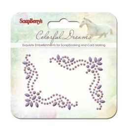 ScrapBerry's Curls Colorful Dreams 1 Strass Swirl (SCB250001071)