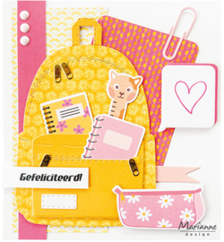 Marianne Design - Collectable - COL1575 - Backpack