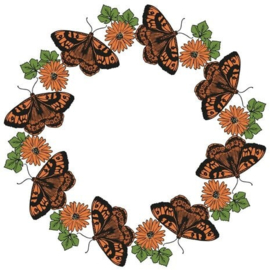 Sizzix Clear Stamps Nature Butterflies (666642)