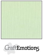 CraftEmotions linnenkarton - groen LHC-09 A4 250gr