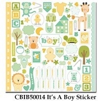 Carta Bella It's a Boy 12x12 Inch Collection Kit (CBIB50016)