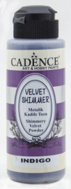 Cadence Velvet shimmer powder Indigo 01 099 0005 0120 120 ml