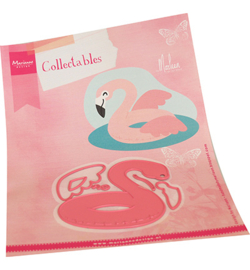 Marianne Design - Collectable - COL1512 - Flamingo float by Marleen