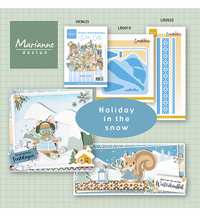 Marianne Design - Creatables - LR0920 - Nordic Winter strips