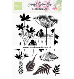 Marianne D Stempel - CS1048 - Colorful Silhouette - Botanical