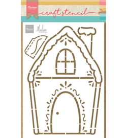 Marianne Design  - PS8132 - Gingerbread house by Marleen