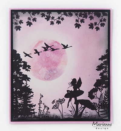 Verwonderend Marianne D Stempel CS1013 - Silhouette fairy forest | Stempels OK-22