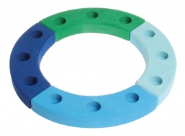 Grimm's verjaardagsring 12 Blauw Groen