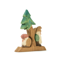 Dennenboom met dwergen, Ostheimer