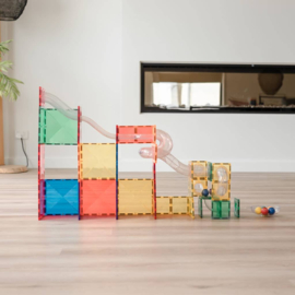 Connetix Regenboog Knikkerbaan Uitbreiding 66 stuks