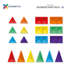 Connetix Regenboog Set 24 stuks
