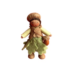 Meisje met de eikel Viltpopje *2