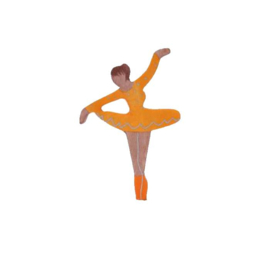 Ballerina Oranje steker, Grimm's